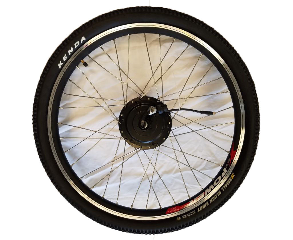 Trail Maker - Trail Climber - X-Cursion 24 Volt Electric Bicycle Complete Assembled Rear Wheel With Hub Motor - Version 2